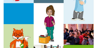 Maskottchen der KinderUni als Grafik