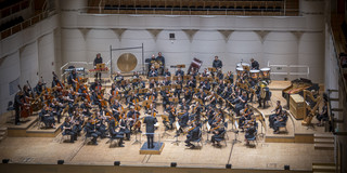 Das Dortmunder Universitätsorchester spielt ein Konzert im Konzerthaus Dortmund