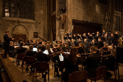 Das Dortmunder Universitätsorchester spielt ein Konzert in der Stadtkirche St. Reinoldi (Januar 2025)