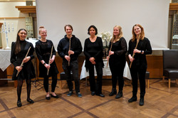 TU Flutes Die TU Flutes im Februar 2024