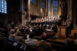 Das Dortmunder Kammerorchester und das Collegium Musicum der CHORAKADEMIE konzertieren 2024 beim 16. Fest der Chöre.