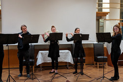 TU Flutes im Konzert Die TU Flutes spielen ein Konzert